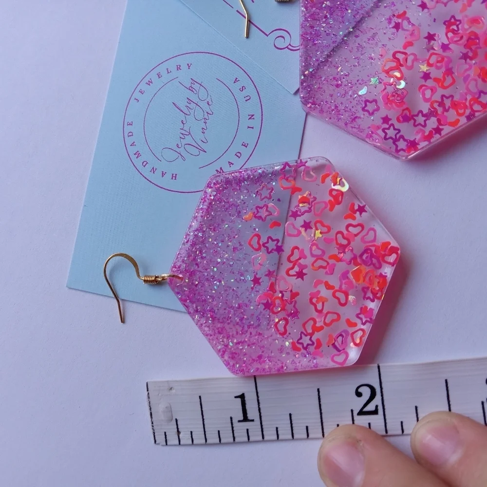 Hand Crafted Barbie's Dreams Collection Earrings